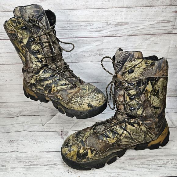 DANNER 41058 8" Kestrel GTX GoreTex Camo Insulated 1000G Hunting Boots Mens 14 - Picture 2 of 7